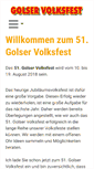 Mobile Screenshot of golservolksfest.at